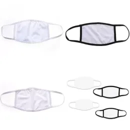 EARLOOP pieghevole Sublimation Blanks Maschera per il viso Respiratore antipolvere Stampare Mascarilla Blank Cloth Adult Kids per adulti