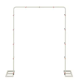 Party Decoration 77"x 52"in High Quality Steel Alloy Square Metal Wedding Garden Arch Backdrop Frame Stand For Birthday