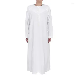 Etniska kläder Ramadan Thobe For Men Qamis Jalabiya Robes Muslim Fashion Clothes Kaftan Dress Saudiarabien Abayas Islam Outfits Djellaba Me