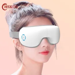 HSKOU Massaggiatore 4D Smart Airbag Vibrazione Dispositivo per la salute degli occhi Riscaldamento Musica Bluetooth Allevia la fatica e le occhiaie 220630