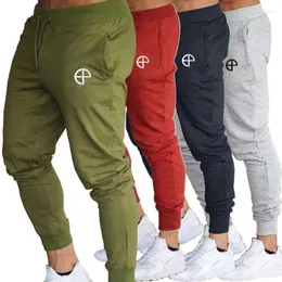 Herrbyxor män hip hop modis tröjor randig veckad stretch harem pant manlig casual slim fötter fitness joggar pantalon hommemen's drak22