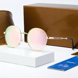Top luxury Sunglasses polaroid lens designer womens Mens Goggle senior Eyewear For Women eyeglasses frame Vintage Metal Sun Glasses With Box 138