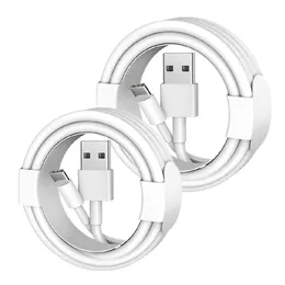 1M 3FT White Micro USB C Type c USB Charger Cable Cables for samsung s6 s7 edge s8 s9 s10 S20 S22 S23 htc lg android phone