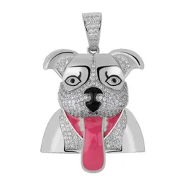 Pendant Necklaces Cute Fashion Cartoon Puppy Hip Hop For Men's Rock Party Prom JewelryPendant