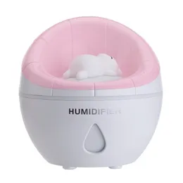 Creative Cute Sofa Humidifier USB Diffuser Colorful Night Light Desktop Air For Home Office Y200416