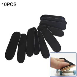 Gift Wrap 5/6/10pcs Anti-Skid Foam Stickers Finger Skate Board Black Sponge Grip Tape Panel Sticker For Skateboard DeckGift