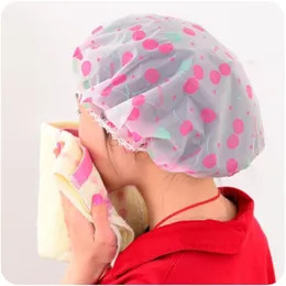 Women Shower Caps Bathroom Products EVA cuffia doccia hat adult bonnet douche adulte gorros ducha shower cap hot 20 pieces/lot 200923