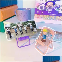 Party Favor Event Supplies Festive Home Garden Creative Ins Chair Mobiltelefon Bracket Desktop Folding Lazy Watching TV Chasing Support CU