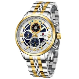 Nagroda nowy luksus kalendarz Busins ​​data kwarcowa Zestaw zegarek BT ​​dostawcy aluminiowe chrono