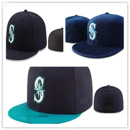 2022 Good Design Mariners S letter Baseball caps Embroidery For Women men gorras bones Hip Pop Fashion Fitted Hats H11