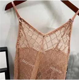 2023 Luxury G Swim Wear Lettera Altri tessili per la casa Maglia Biancheria intima da donna Gonna abito Sexy scollo a V Fascino Lingerie Abiti classici da donna stampati