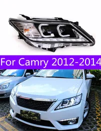 Podświetlanie reflektorów DRL dla Toyota Camry 2012-2014 V50 HID BI-Xenon Lampa na głowę Lampa na głowie światła sygnałowe