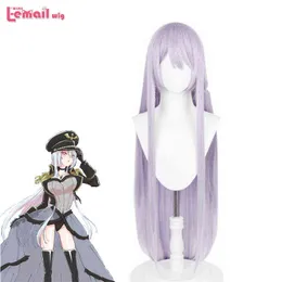 L-Mail Pruik Marin Kitagawa Cosplay Mijn Jurk Up Lieveling Lange 100Cm Licht Paars Vrouwen en hittebestendige Synthetisch220505