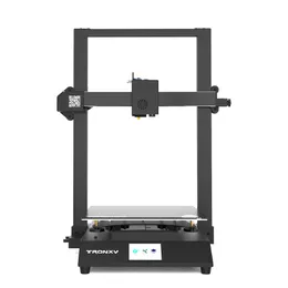 Printers Tronxy XY-3 PRO V2 3D Printer With Printing 300 400mm Open Source Silent Mainboard Detachable BMG Direct ExtruderPrinters