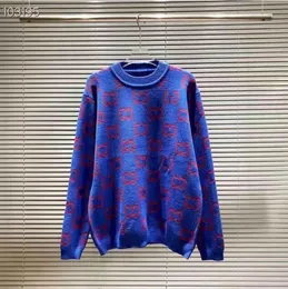 Designer classico Abbigliamento maglione firmato da donna Lettera sul petto moda Stampa animalier casual Autunno Inverno pullover Uomo donna Girocollo Maglioni taglia S-XXL