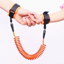 1.5M Bambini Anti Lost Strap Carriers Slings Out Of Home Kids Safety Wristband Toddler Harness Guinzaglio Braccialetto Bambino Walking Traction Rope Link da polso