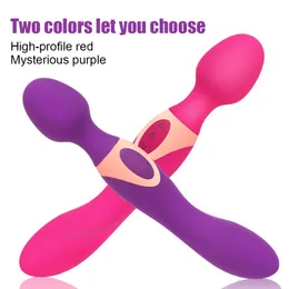 Magic Wand Clitoris stimolante 10 velocità potente grande vibratore massaggiatore a doppia testa shock giocattolo sexy per donna