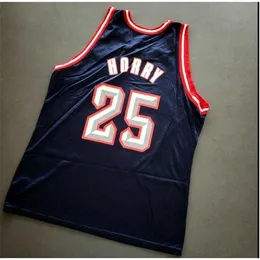 Chen37 Özel Erkekler Gençlik Kadın Vintage Robert Horry Vintage Şampiyonu Kolej Basketbol Forması S-6XL veya özel herhangi bir isim veya numara jersey