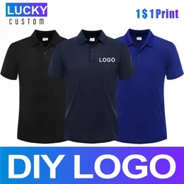 Ropa hombre polo gömlekler özel baskılı nakış erkekler giyim gömlekleri erkekler için camisa masculina iş gündelik nefes alabilen üst 220608