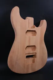 Guitar Body Mahogany Unfinished Electric DIY electric Guitar ST HH Style LOCKING