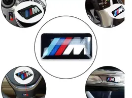 Adesivos de carro automático para BMW M M5 M6 F32 E53 E90 F10 X3 EPOXY Logo