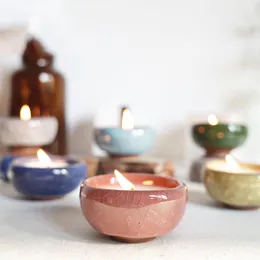 Kerzenhalter, 6 Stück, Glashalter für Heimdekoration, kleines Teelicht, dekorativ, niedliches Set, Kerzenhalter