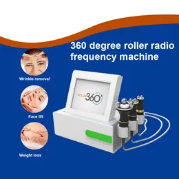 360 Roller RF sprzęt masaż nogi nogi usuwanie cellulitu Częstotliwość radiowa Urządzenie piękno urządzenie do usuwania twarzy odmładzanie skóry Maszyna terapeutyczna