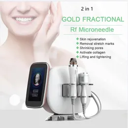 Meno dolore Isolamento rf 4 punte Cartuccia 10/25/64 pin e Nano aghi per Microneedle Frazionario Rf Radiofrequenza Apparecchiature per la bellezza Macchina