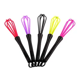 Drink Whisk Mixer Egg Beater Silicone Eggs Beaters Kitchen Tools Hand Eg g Mixer Cooking Foamer Wisk Cook Blender