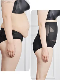 Plus Size Women Shapers High Waist Slimming Tummy Control Knickers Panties Briefs Magic Body Shapewear Lady Underwear Large Size L220802
