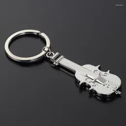 مفاتيح مفاتيح الموسيقي البيئي الأصلي Guitar Guitar Chain Metal Key Chain for Song Fan Soundir Smal22