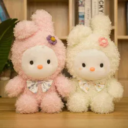 CM Kawaii Bunny Cuddles Cute Soft Rabbit Baby Doll Decor Decor For Children Sussen Toy Prezent J220704