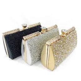 Luxury bags ballroom drs clutch high level women evening bags rhintone pattern dinner shiny purse wholale ladys bag