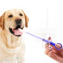 Pet Medicine-Syringe Tablet Pill Gun Piller Push Dispenser Medicine Water Milk Syringe Dog Cat Puppy Feeder Kit