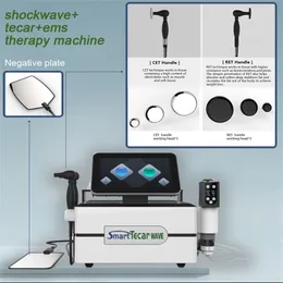 Other Beauty Equipment 3 in 1 RET CET Smart Tecar EMS Shock Wave Pain Relief Shockwave Therapy for Body Sports Rehabilitation Device