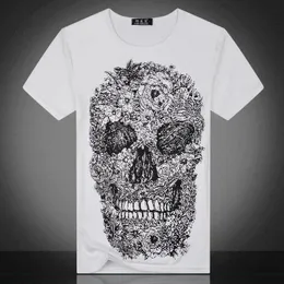 Men's T-Shirts 1Pcs Tee Brand Skull 3D Printed Men TShirts Masculina Shirt Homme Camiseta