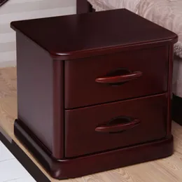Bedroom Furniture Ash Bed Cabinet Locker Solid Wood Bedside Table Indoor Bedsides Cabinet