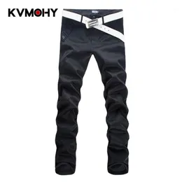 Pants Men Brand Men's Casual Pantalon Homme High Quality Male Fashion Cargo Pant Trousers Mid-waist Straight Hombre