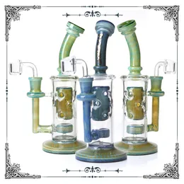 Recycler Bong Dab Rig Klein Recycler Bong American Color Rod 8