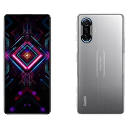 オリジナルのXiaomi Redmi K40 5G携帯電話ゲーム12GB RAM 128GB 256GB ROM MTK Dimenity 1200 Android 6.67 "OLEDスクリーン64MP NFC IP53フェイスID指紋スマート携帯電話