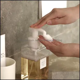 Liquid Soap Dispenser Bathroom Accessories Bath Home Garden 250Ml Empty Foam Pump Bottle Hand Foaming Travel Square Makeup Shampoo Contain