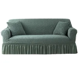 Sofa Cover 3 -sits slipcover soffskydd för universella soffor vardagsrumssektionsformad slipcover behöver 2