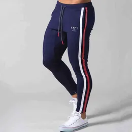 Erkekler Sıkı Koşu Pantolon Spor Giyim Gym Fitness Vücut Geliştirme Egzersiz Spor Pantolonları J220629