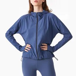 Jackets femininos Coats Meninas Treno Treno Protetor solar Roupas de lastro respirável seco rápido Elastic Anti-Ultraviolet Verão ao ar livre Fitness Running Top Top