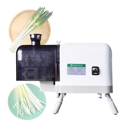 110V 220V Desktop Electric Green Onion Shredding Machine Vegetable Cutting Scallion Pepper Cutter For Hotel Restaurant And Home Knife Distance 1.8MM/2.2MM/3MM