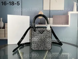 Мини роскошный дизайнер бриллиантов Tote Bold Bag Classic Holvas мода женская сумка высокое качество