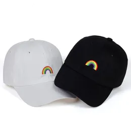 Rainbow Cap Regultable Hip Hop Snapback Baseball Caps Men Men Fited Trucker Dad Hat Bone Garros