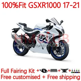 Wtryskowe owiewki dla Suzuki GSXR-1000 K17 GSXR 1000 CC 17-21 Bodywork 12no.1 GSXR1000 17 18 19 20 21 1000C CC