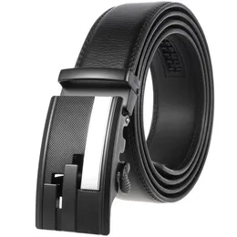 Fashion Belt Real leather black belts for men automatic buckle belts sale 110-130cm strap 20