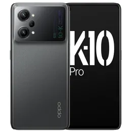 Oppo K10 Pro 5G telefone celular de 12 GB de RAM 256 GB ROM Snapdragon 888 50mp FF NFC 5000MAH Android 6,62 "120Hz OLED E4 ID da impressão digital face Face Smart Cellphone